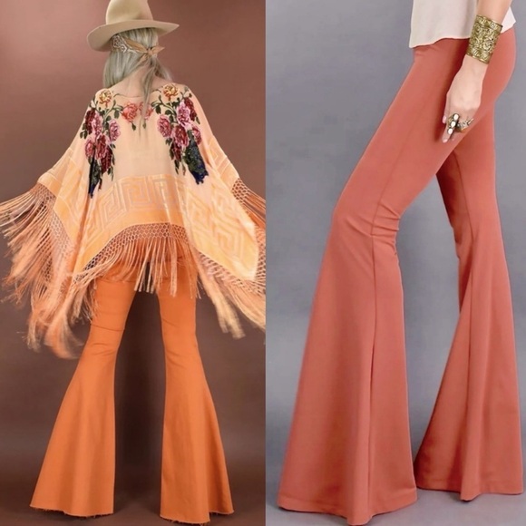 girl on a vine Pants - Girl on a Vine Flare Pants
